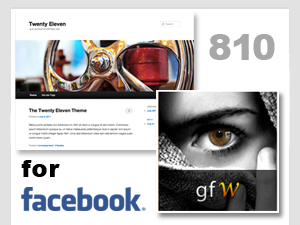 Facebookページ用WordPressテーマ810